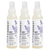 The Honest Company Conditioning Hair Detangler, Leave-In Conditioner and Fortifying Spray, Tear Free, Cruelty-Free, Hypoallergenic, Lavender Calm, 4 Fl Oz (Pack of 3)