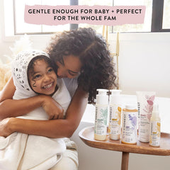 The Honest Company Silicone-Free Conditioner, Gentle Tear-Free Hypoallergenic Baby Hair Care with Naturally Derived Ingredients Lavender Calm 10 fl oz