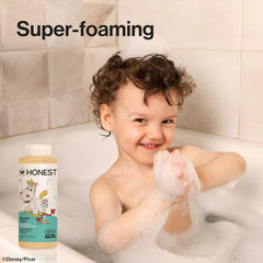 The Honest Company Foaming Bubble Bath, Gentle on Skin, Dermatologist Tested, Tear Free, Hypoallergenic, Disney and Pixar's Toy Story, Sensitive Fragrance Free