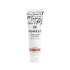 The Honest Company Mama Calm Your Nip Balm, Nourishing Soothing Nipple Cream for Nursing, Naturally Derived and Safe Sensitive Baby Skin, 1.75 fl oz