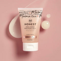 The Honest Company Mama Chill Soothing Jelly, Cooling Formula for Itchy Dry Growing Belly, Aloe and Eucalyptus Infused, 4 fl oz