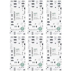 The Honest Company Hypoallergenic Multi-Use Baby Wipes for Sensitive Baby Skin, Pattern Play, 10 Count (Pack of 6)